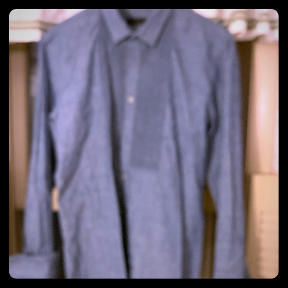Burberry Denim looking Tux shirt